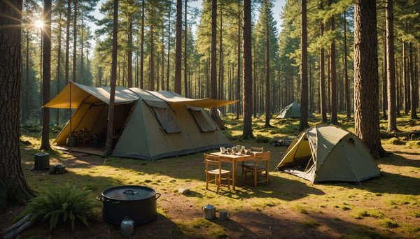 Vivre l'expérience unique du camping en drôme à la pinède